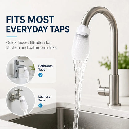 FreshFlow Faucet Filter Cotton Pads (50 Pcs)